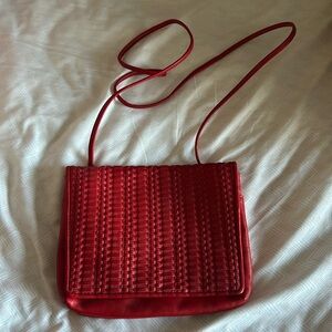 Elegant Red Crossbody Bag